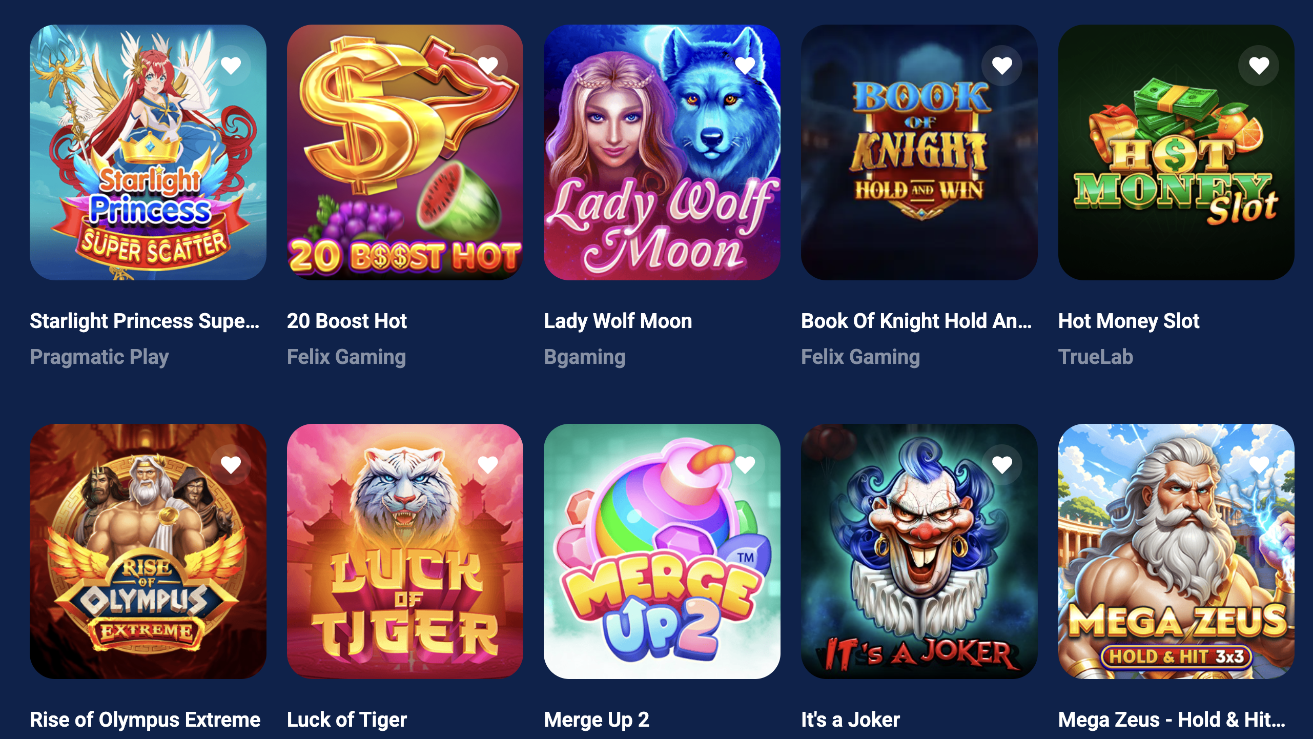 AzurSlot Casino Beliebte Spiele